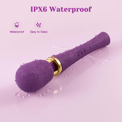 Couples Cordless Wand Intimate Massager