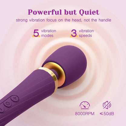 Couples Cordless Wand Intimate Massager
